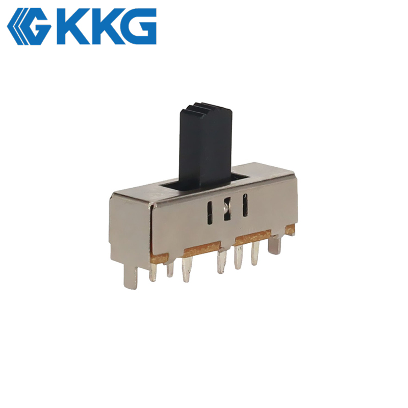 KKG SS-23F08: Triple-Pole PCB Mount Slide Switch