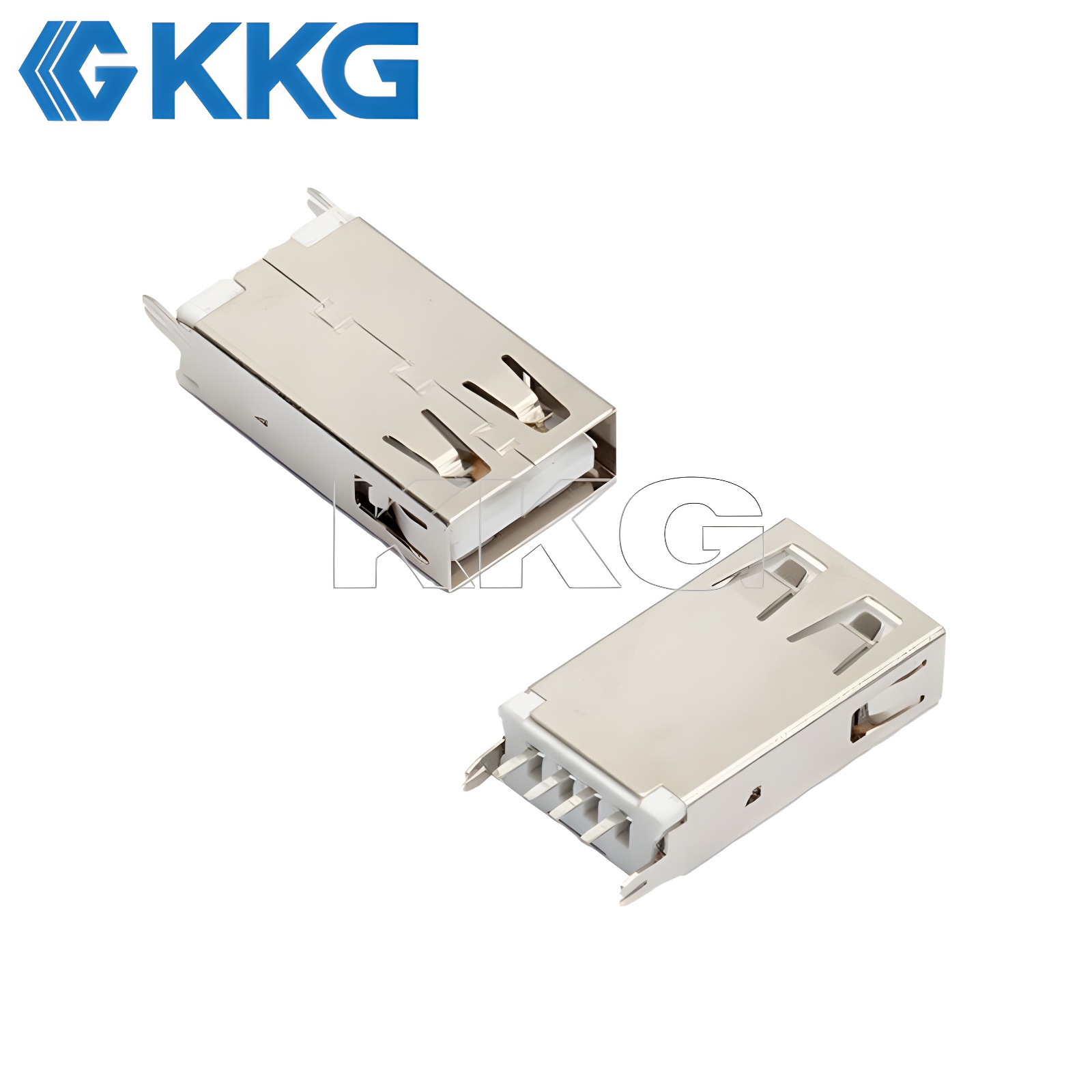 vertical DIP USB-A Connector