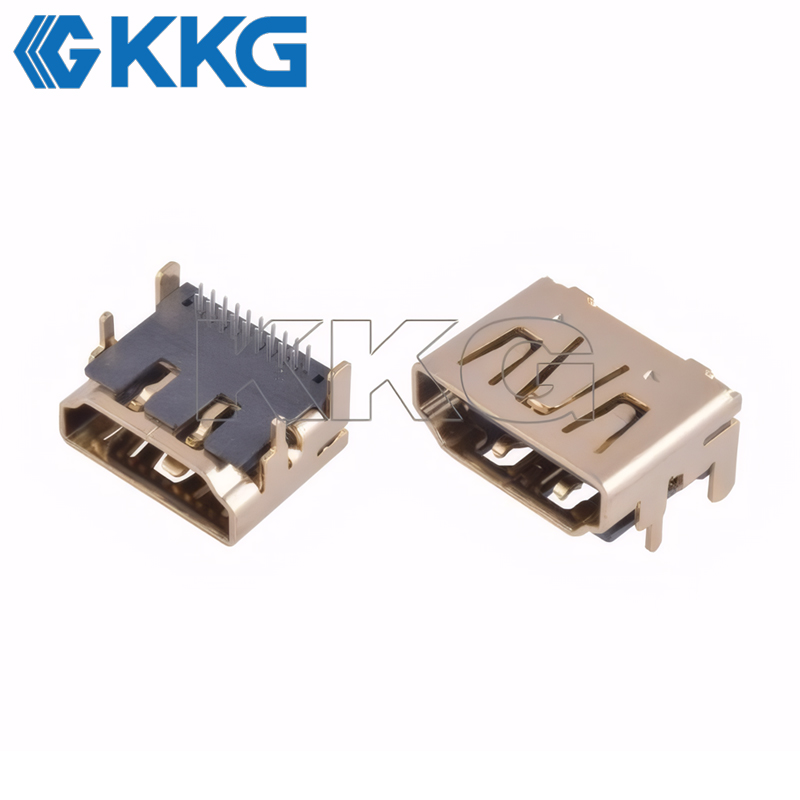 Wave Soldering 19Pins HDMI Connector