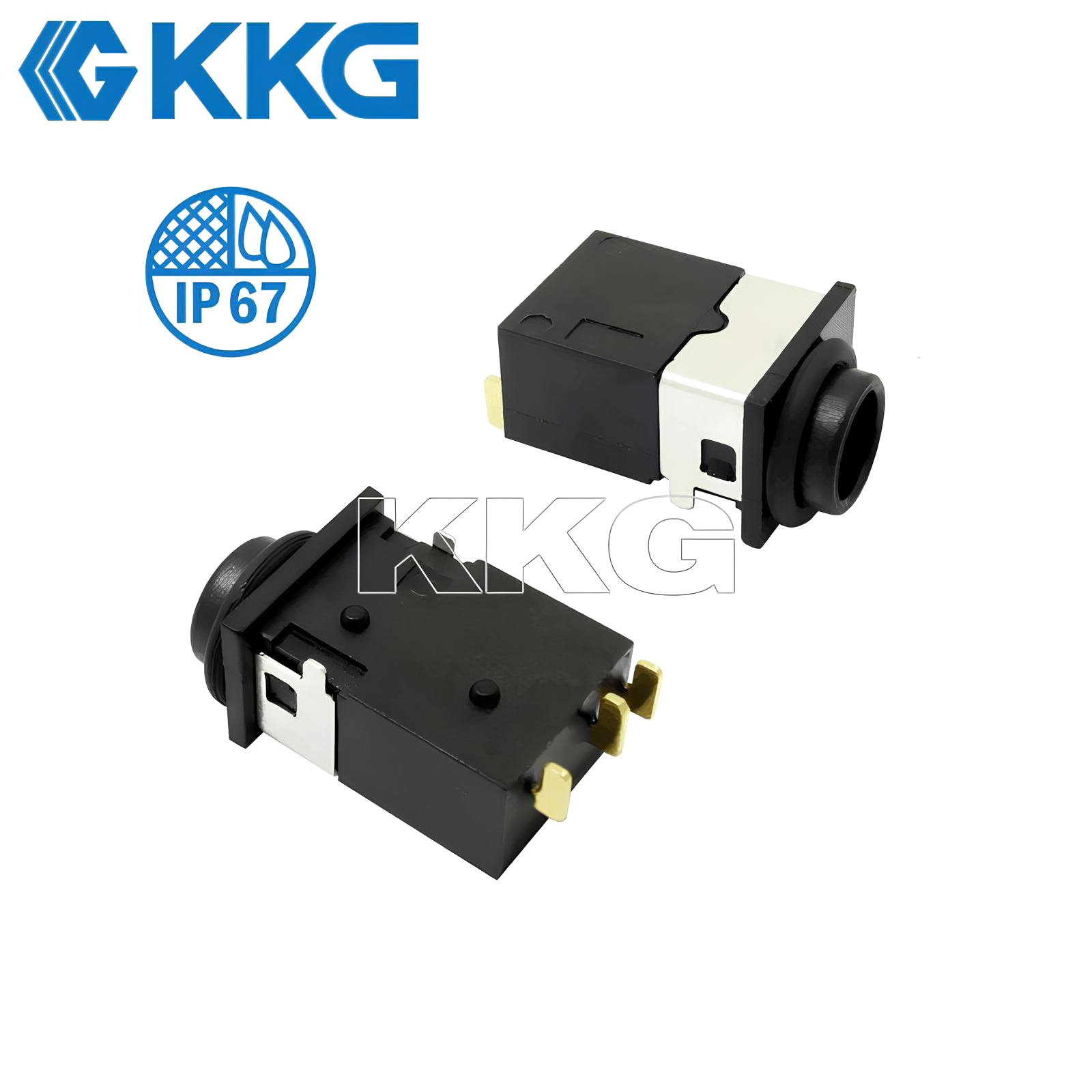IP67 Waterproof DC Power Jack Connector