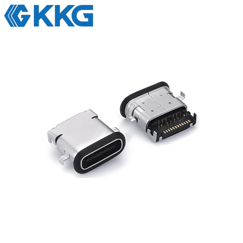 USB 3.1 Waterproof Type-C Connector - Mid-Mount, IPX7 Rated