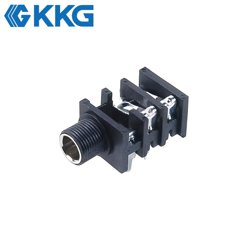 6P 6.35mm DIP Stereo Audio Jack丨PJ-6346