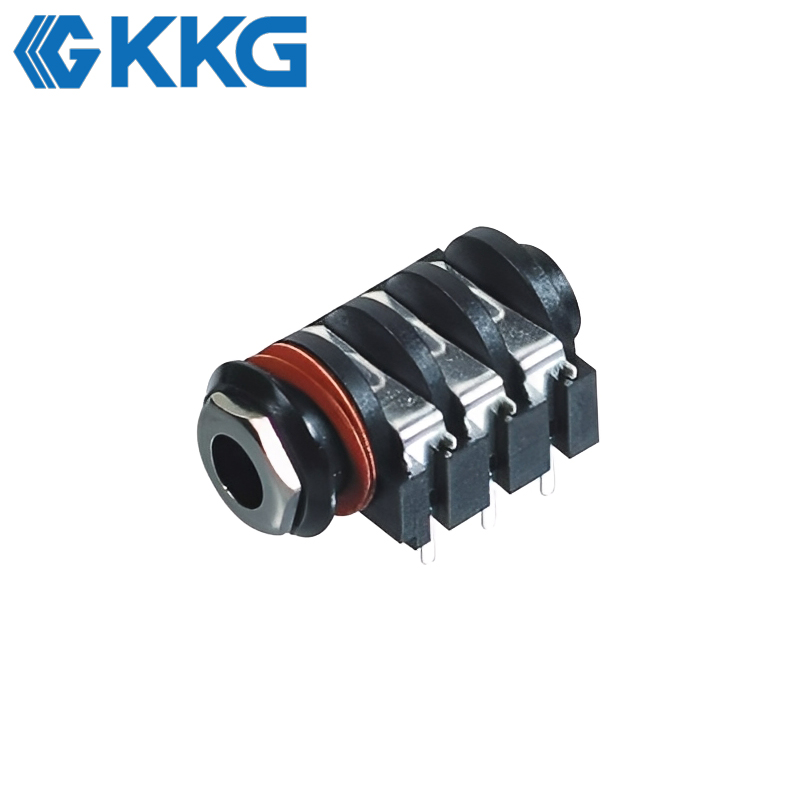 Durable 6P 6.35mm DIP Audio Jack丨PJ-6351