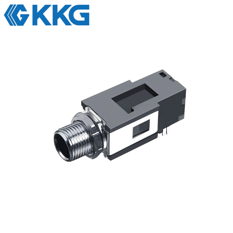 3P PJ-6336: 6.35mm DIP Audio Jack for PCB Mounting