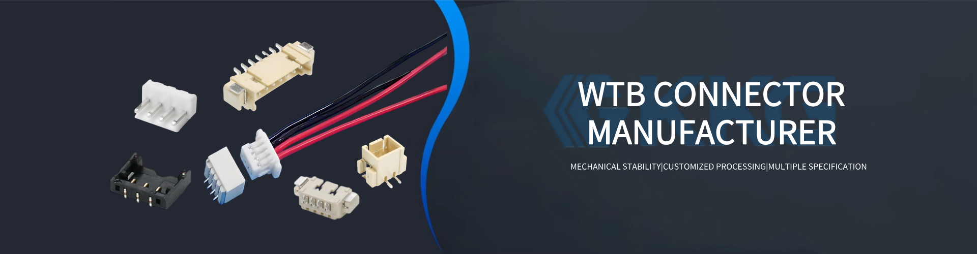 Wire to board connector&Housing