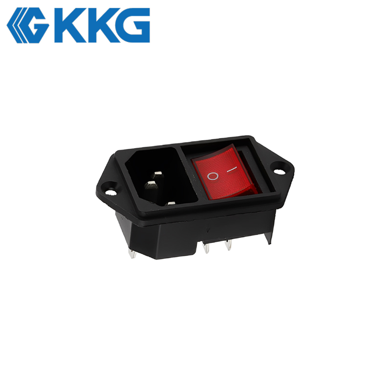 KKG R-301SN: All-in-One Fused IEC Power Outlet