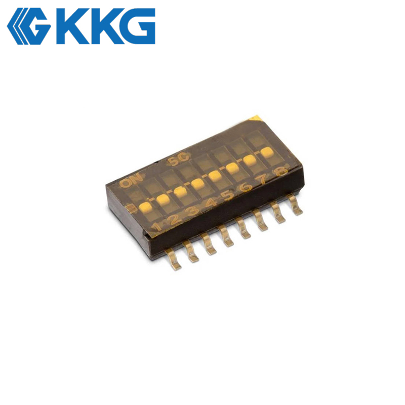 KKG DIP-DISV Series: Surface Mount 1.27mm Pitch DIP Switch