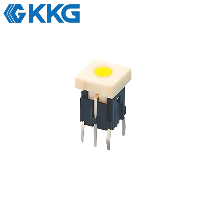 Square Head Illuminated Tact Switch