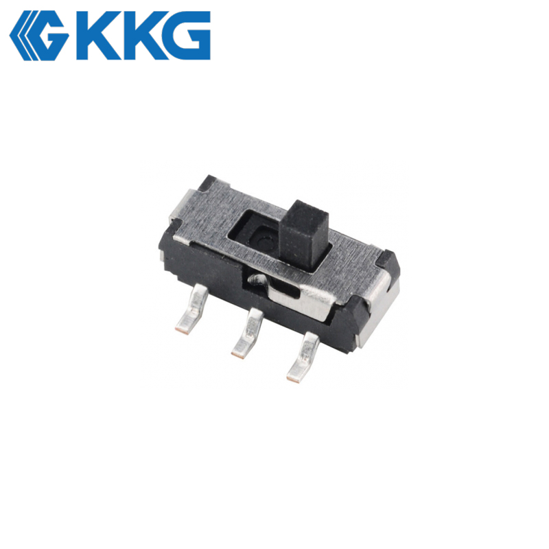 KKG MS-22D17: Miniature 6-Pin Surface Mount Slide Switch