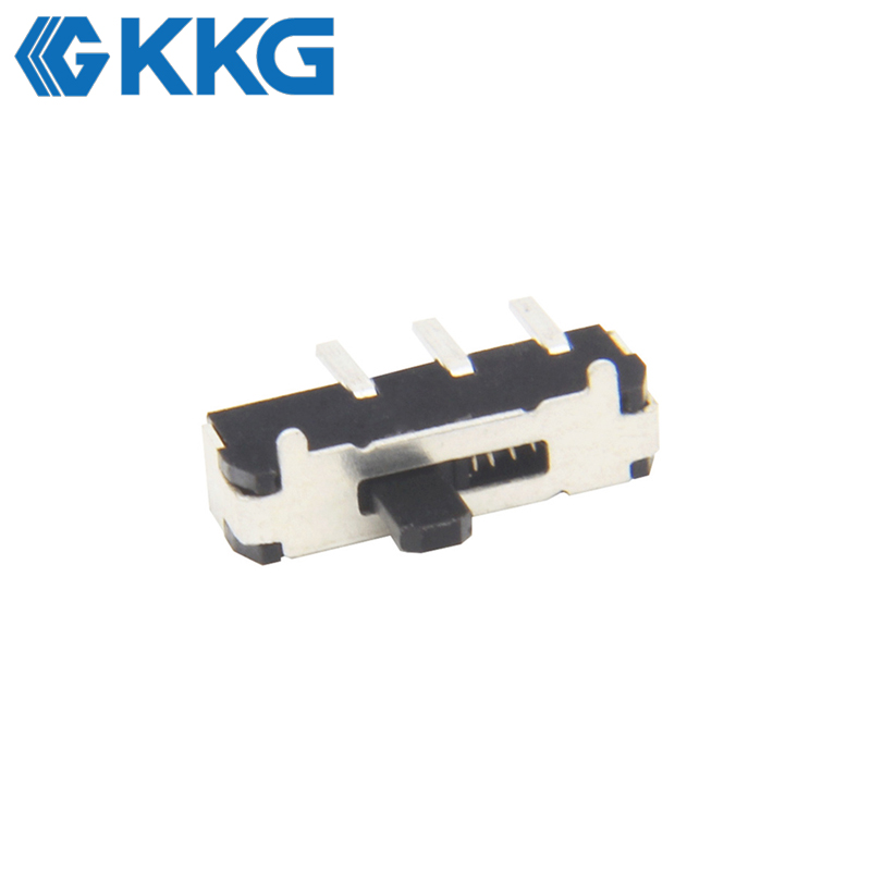 KKG MK-12D70-E: Vertical 3-Pin PCB Mount Slide Switch