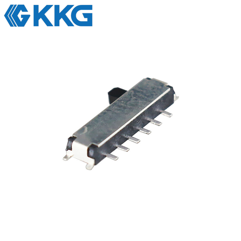 KKG MK-14C03: Miniature 4-Position Right Angle Slide Switch