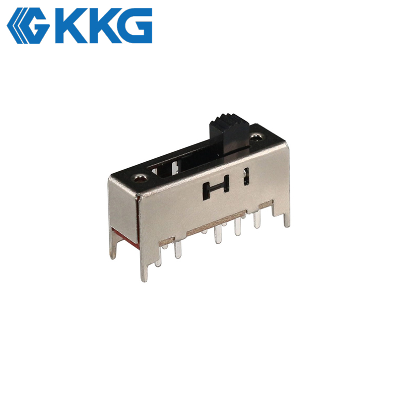 KKG SS24H01: Heavy-Duty 4-Position DP4T Slide Switch