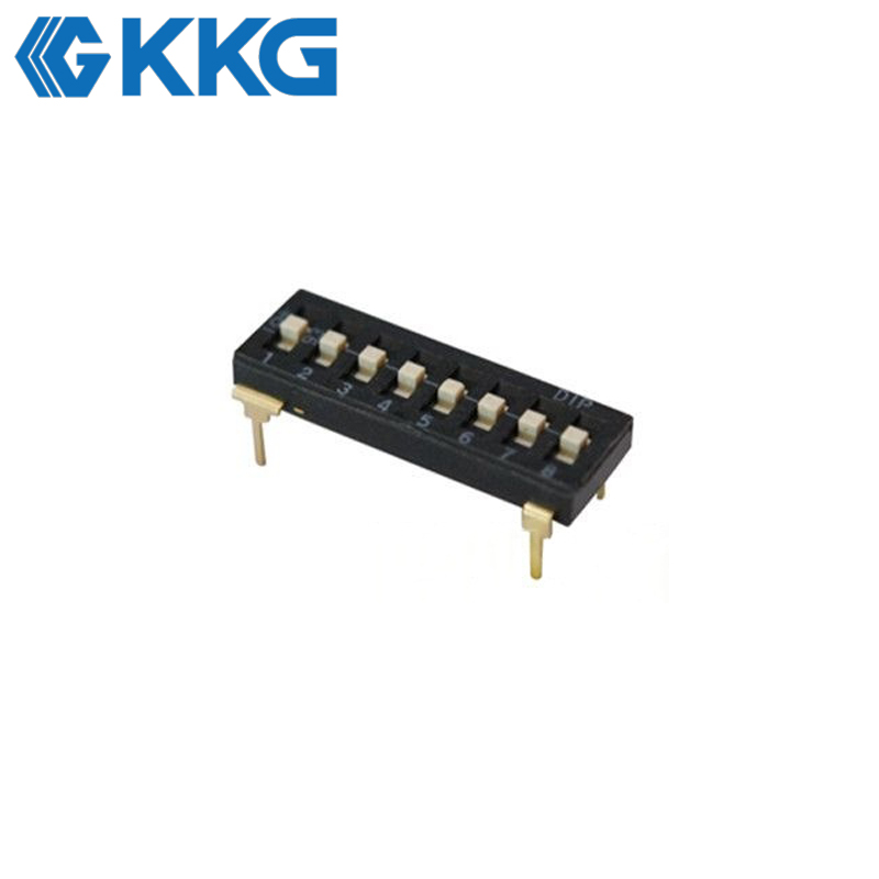 8 Position Top Actuated Slide Switch DIP-STT