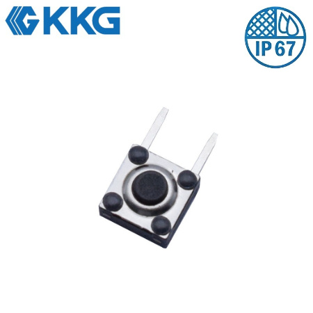 6*6mm Side Plug-in Push Type IP67 Tact Switch