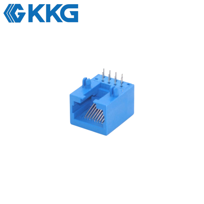 10-Pin Right Angle Modular Interface Socket