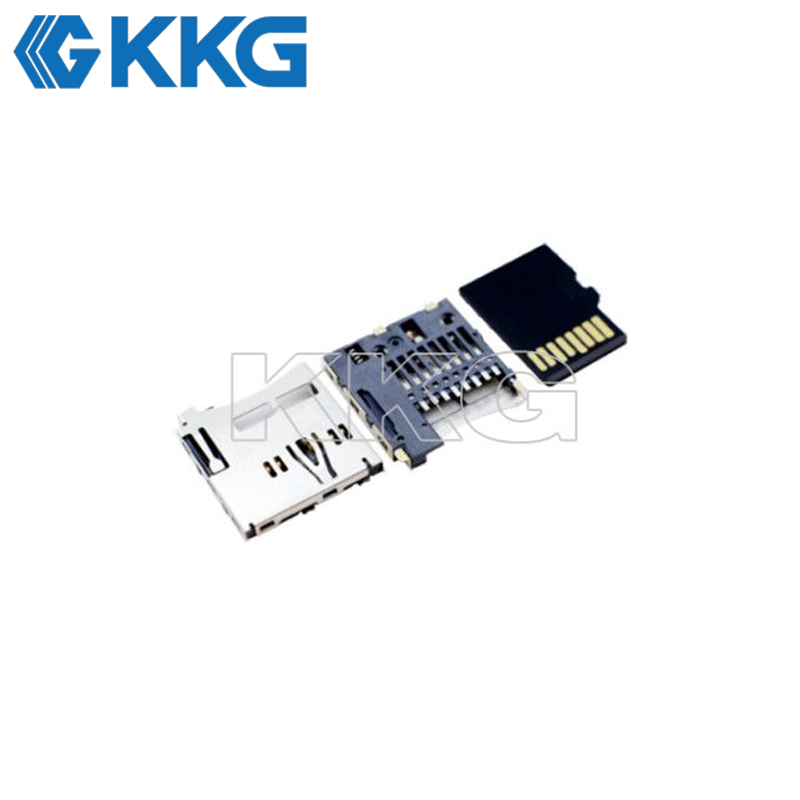 Surface Mount Push-Push Micro SD Interface Socket