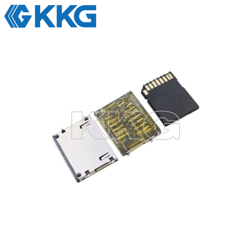 SMT Push-Push Micro SD Socket Interface