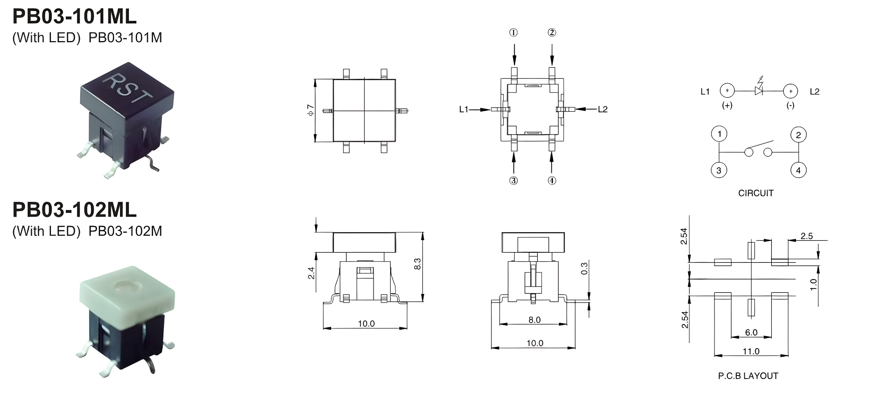 PB03-101ML&102ML