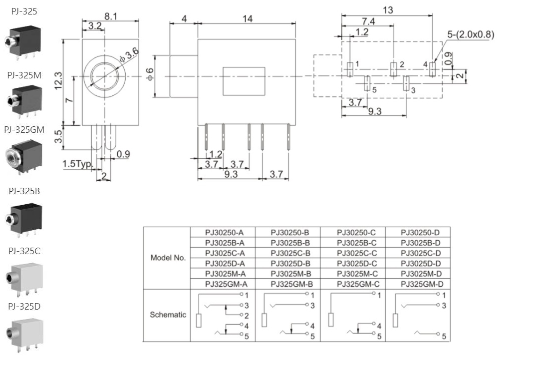 PJ-325 Seires