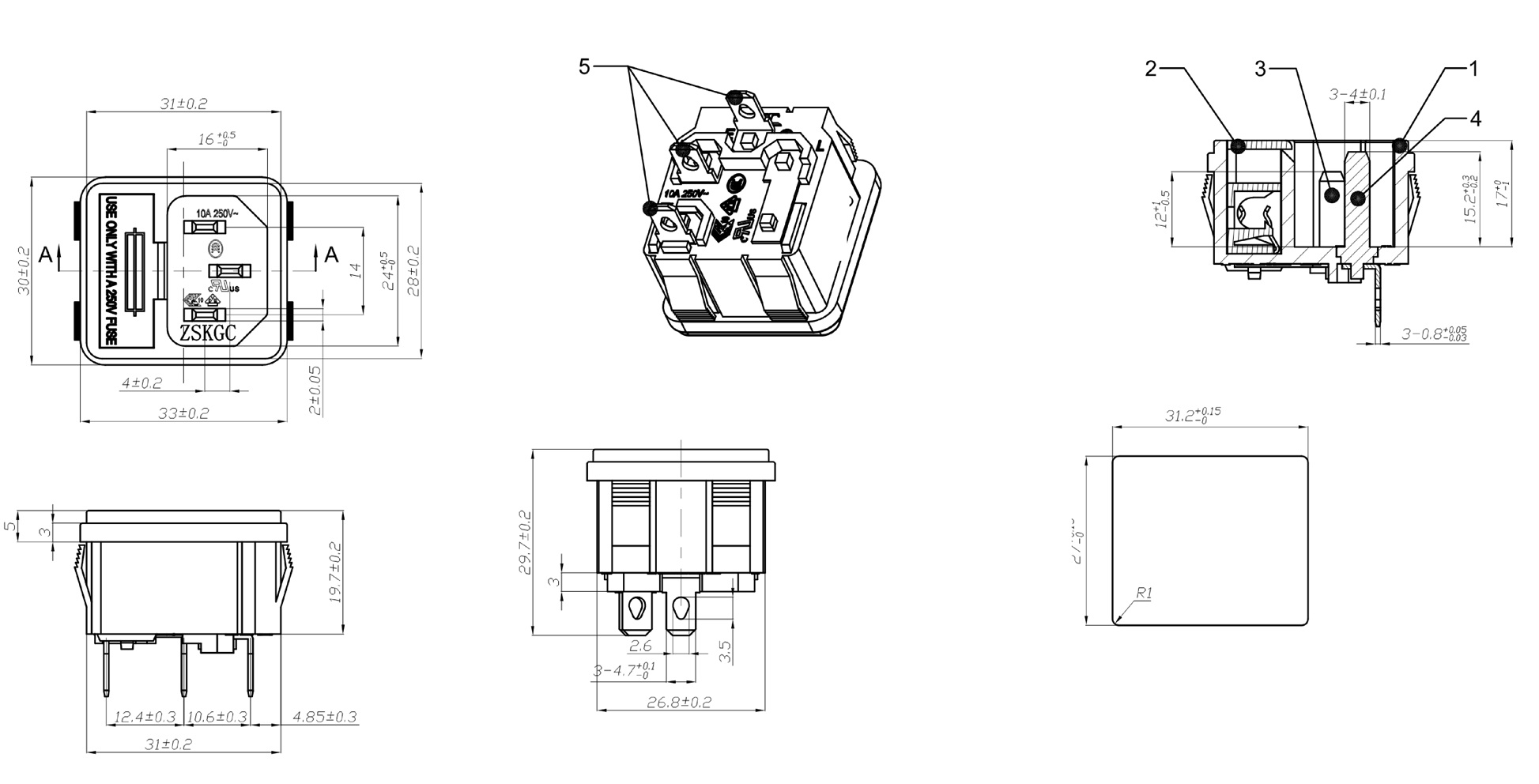 JR-101-1FS JR-101-1FS